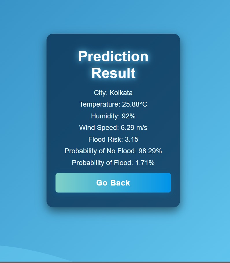 Flood Prediction Website